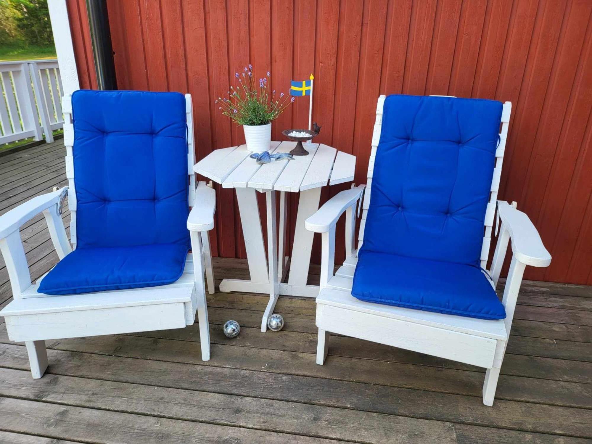 Вілла Minihus Med Stor Traedgardstomt Naera Golf Och Hav Труса Екстер'єр фото